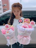Dönüşen Ruby Peluş Buket - Küçük Boy Pembe Dönüşen Kalın Balık Ruby - 8