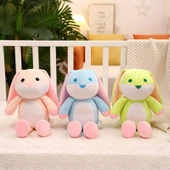 Şeker Tavşan Peluş Oyuncak - Yeşil - 32cm - 8