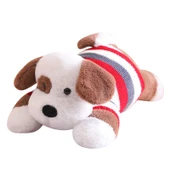 Benekli Köpek Peluş Oyuncak - Kahve - 55cm - 7