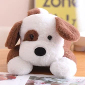 Benekli Köpek Peluş Oyuncak - Kahve - 55cm - 8