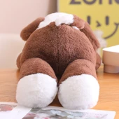 Benekli Köpek Peluş Oyuncak - Kahve - 55cm - 10