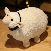 Pembe Sallanan Koyun Peluş Oyuncak - 20cm - 6