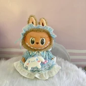 38cm Labubu Bebek Elbisesi - Taçlı Gelinlik - 2
