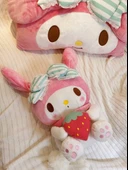 Melodi Peluş Mendil Kutusu Kılıfı - Pembe 30cm*25cm - 2