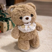 Sevimli Hayvan Serisi Mocha Ayı Peluş Oyuncak 33cm - 1