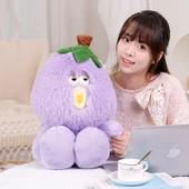 Peluş Oyuncak Bebek - Mor - 60cm - 11