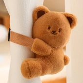 Sevimli Karikatür Hayvan Araba Perde Tokası - Panda 15cm - 9