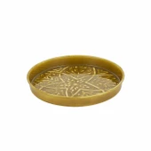 Karaca Home Donna Dekoratif Tepsi Hardal 20 cm thumbnail 2