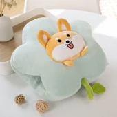 Shiba Inu Peluş El Isıtıcı Yastık - 35x33cm - 1