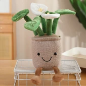 Antoryum Peluş Oyuncak - Kırmızı Süs - 35cm - 7
