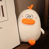 Sevimli Ördek Peluş Oyuncak - Beyaz, 30cm - 9