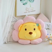 Çizgi Film Çiçek Yaprağı Peluş Yastık - Petal Donald Duck 45cm - 5