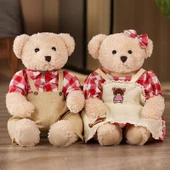 Düğün Ayıcık Peluş Oyuncak - Siyah Ekose 85cm (Model 1) - 9