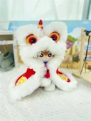 Aslan Dansı Peluş Bebek Kıyafeti - Kırmızı, 40 cm Bebekler İçin - 4