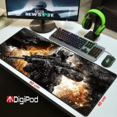 Gaming Mousepad Oyuncu Mousepad 90X40 Xxl Büyük Oyuncu Mousepad Kaymaz Taban 4mm Kalınlık - 3