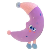 Büyük Ay Peluş Yastık - Pembe - 110cm - 7