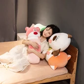 Ayı Tasarımlı Peluş Yastık - 90cm - 9
