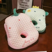 Çift Taraflı Elastik Süper Yumuşak Şekerleme Yastığı - Yeşil Dinozor 35x28cm thumbnail 5