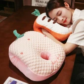 Çift Taraflı Elastik Süper Yumuşak Şekerleme Yastığı - Yeşil Dinozor 35x28cm thumbnail 10