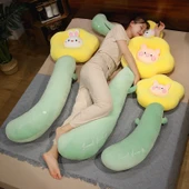 Tavşan Çiçek Peluş Yastık - 80cm - 3