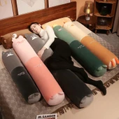 Çizgi Film Silindir Peluş Yastık - Dinozor 100cm - 12