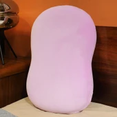 Makaron Renkli Peluş Yastık - Dinozor Yeşili - 55x35x8cm - 8