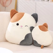 San Hua Mao Peluş Oyuncak - Alacalı Kedi - 25cm thumbnail 5