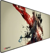 Gaming Mousepad Oyuncu Mousepad 90X40 Xxl Büyük Oyuncu Mousepad Kaymaz Taban 4mm Kalınlık - 1