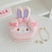 Melody Peluş Kozmetik Saklama Kutusu - Kozmetik Kutusu B 22*13*20cm - 5