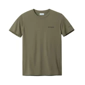 Columbia Zero Rules Sleeve Haki T-shirt - 1