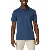 Columbia Tech Trail Lacivert Polo T-Shirt - 1