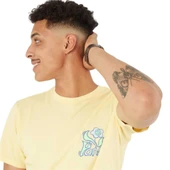 Vans Peace Flower SS Pale Banana Sarı T-shirt thumbnail 3