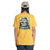 Timberland Back Graphic Short Sleeve Tee Mımosa Erkek T-Shirt - 3