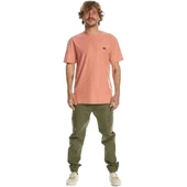 Quiksilver Slub Roundneck Erkek Turuncu T-Shirt - 3