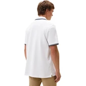 Timberland Tipped Pique Short Sleeve Polo Beyaz Erkek T-Shirt - 3