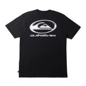 Quiksilver Chrome Logo Ss Stn Siyah Erkek T-Shirt - 2
