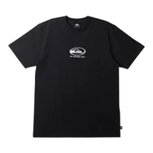 Quiksilver Chrome Logo Ss Stn Siyah Erkek T-Shirt - 1