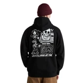 Vans Crazy Eddy 66 Loose PO Erkek Siyah Sweatshirt thumbnail 4