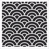 HD156 Home Dekor Stencil 45x45 - 1