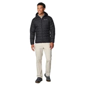 Columbia  Delta Ridge II Down Hooded Jacket Erkek Siyah Mont thumbnail 3