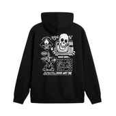 Vans Crazy Eddy 66 Loose PO Erkek Siyah Sweatshirt thumbnail 2