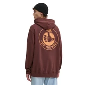 Vans THUMB LOGO LOOSE PO Erkek Kahverengi Sweatshirt thumbnail 3