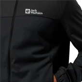 Jack Wolfskin Feldberg Hoody M Erkek Siyah Softshell - 5