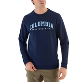 Columbia Csc M Collage Logo Lacivert Erkek Sweatshirt - 2