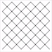 HD158 Home Dekor Stencil 45x45 - 1