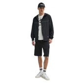 Timberland Woven Badge (Bb) Cargo Sweatshort Siyah Erkek Şort - 4