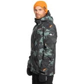 Quiksilver Mission Printed Jk Erkek Snowboard Ceketi - 2