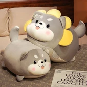 Husky Peluş Yastık - Çiçekli Desen 35cm - 7