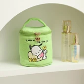Peluş Makyaj Saklama Kutusu - Pochacco - 12x12x12cm - 1