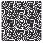 HD172 Home Dekor Stencil 45x45 - 1